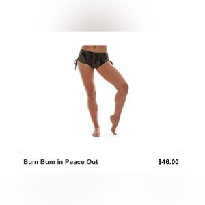 K Deer bum bum shorts
